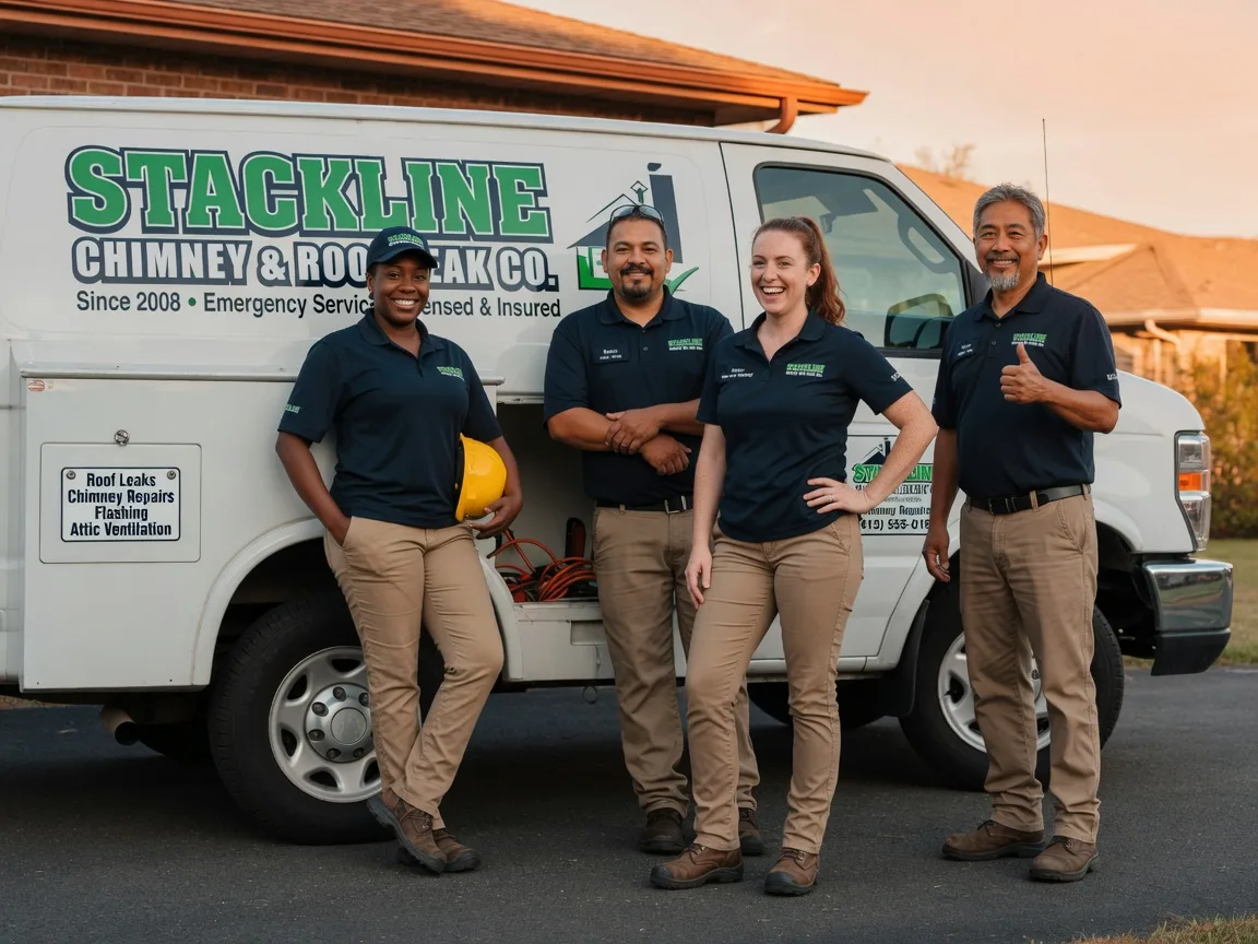 Chimney flashing repair company in Courtland, CA